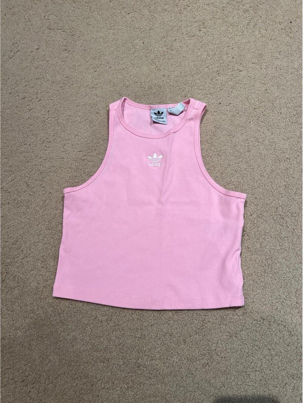 Adidas crop tank top